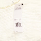 Ny Collection Textured Knit Petite 2-Piece Dress Set PTXD2798 Black / White 14P