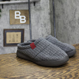 Dluxe By Dearfoams Mens Julien Clog Slippers 86802585 Gray M (9-10)