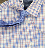 Tommy Hilfiger 2-Piece Button-Up Plaid Shirt with Tie Orchid Pink Multi 4