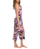 Linea Donatella Womens Knit Pajama Cami Top SFY145 Purple M