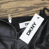 DKNY Womens Sleeveless Satin Slipdress P4GBNX19 Black 10