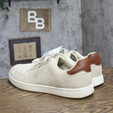 Goodfellow & Co Simon Laser Cut Low Top Lace Sneakers 94809251 Tan Brown 12