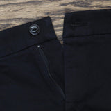 Lee Womens Regular Fit Straight Leg Mid Rise Stretch Pants Black 10
