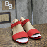 Lifestride Women's Yolo Wedge Sandal F4561F1 Red 8.5W