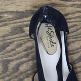 Lifestride Womens Giovanna 2 Pumps Heels Shoes G0661S1 Lux Navy Blue 9M