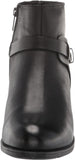 Propet Women's Leather Ankle Boots WFX175L Black 8W
