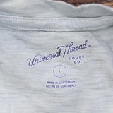 Universal Thread Women's Sleeveless Tie-Dye Effect Dress 78264422 Blue L