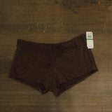 Salt + Cove Juniors Metallic Swim Shorts SC251004CB Chocolate Chip Brown L