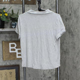 Stars Above Womens Pajama Short Sleeve Shirt Top 1666c66d77394f Gray S