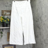 Universal Thread Womens Highest-Rise Palazzo Wide Leg Jeans 94444875 White 14