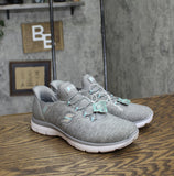 S Sport By Skechers Womens Syrka Step-Ins Sneakers 90429464 Gray 7M