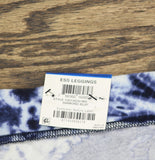 Style & Co. Knit Tie-Dye Pull-On Leggings 100146261MS Navy Blue XL