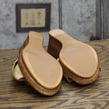 Tuscany by Easy Street Women's Dinah Wedge Sandals 30-0432 Natural Brown 9M