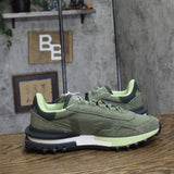 Lacoste Mens Elite Active Lace Up Trail Low Top Sneakers Green / Gray 8.5M
