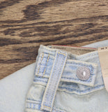 Levi's Womens High-Rise Cinch Baggy Jeans Zip Fly 94417177 On Blast Blue 26X31