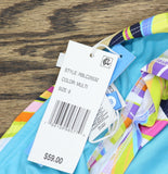 Bleu Rod Beattie Colorful Hipster Bikini Bottom Living Color Print Blue Multi 8