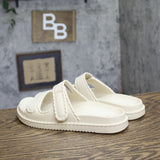 Shade & Shore Lightweight 2-Band Bay Sandals 94748311 Cream Off White 7M