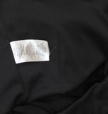Betsy & Adam Ruched Surplice V Neck Long Sleeved Dress Black / Silver 16