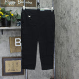 Alfani Essential Womens Petite Capri Pull-On Pants 1207174 Black 8P