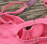 Adore Me Womens Rachelle Swimwear Bikini Swim Top Pink 34C