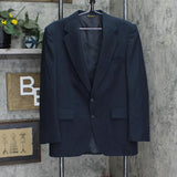 Adams Row Mens 2-Piece USA Made Suit Set 166a69277b638a Dark Blue 40R / 32x29