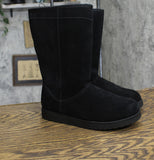 Universal Thread Womens Sarah Suede Shearling Winter Boots 91467407 Black 6M