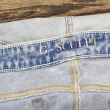 G by Giuliana  G-Sculpt Womens 10 Sytraight Leg Ankle Jean Laguna Wash Blue 14P