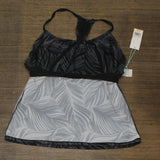Kona Sol Women's Racerback Tankini Top 76592559 Black L