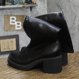 Wild Fable Womens Danika Stretch Tall Combat Boots 94463358 Black 7M