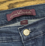 Gloria Vanderbilt Amanda Classic Jeans 30062705 Frisco Blue 18W Short