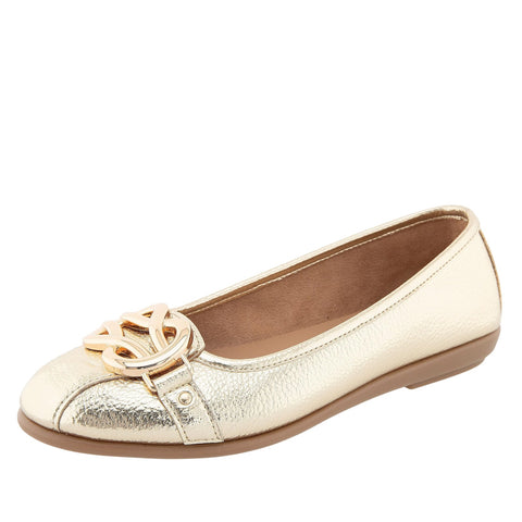 Aerosoles Womens Big Bet Ballet Flat BIG-BET Soft Gold 10W