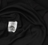 Betsy & Adam Womens Petite Off-The-Shoulder Mermaid Gown Black 6P