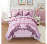 Sweet Home Collection Kid's Unicorn Forever 4-Piece Sheet Set Pink Multi Full