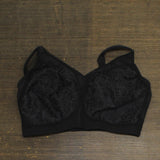 Playtex Bra 18 Hour Ultimate Shoulder Comfort Wirefree Wide Straps Black 42G