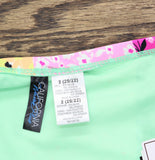 Salt + Cove Bottoms with Adjustable Side Ruching Boho Bliss Green Multi 2X