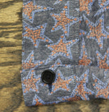 PS Paul Smith Long Sleeve Casual Fit Star Print Button Front Shirt Petrol Blue M