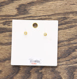 Francesca's Heart Ribbon Pearl Accent Drop Earrings Gold / Pearl White 1.5"