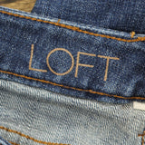 Loft Womens Curvy Bootcut Stretch Jeans 167057d838466e Blue 2