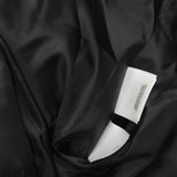 Le Suit  Plus Contrast-Trim Belted Suit Blazer Jacket Black / Vanilla Ice 20W