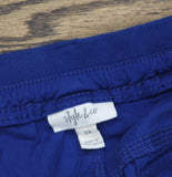 Style & Co. Cargo Shorts with Pockets 54676W Admiral Blue 16W