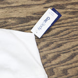 Gap Body Womens Logo Comfort Square-Neck Ribbed Bralette GPW01052 Optic White S