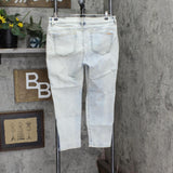 G by Giuliana  G-Sculpt Womens 10 Sytraight Leg Ankle Jean Laguna Wash Blue 14P