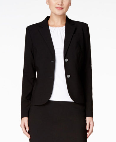 Calvin Klein Womens Suit Separate Office Two-Button Blazer Jacket CSE1706A