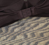 Maidenform Everyday Luxe Wireless T-Shirt Bra with Convertible Straps Brown 38B