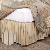 VHC Brands Miller Farm Bed Skirt 1671b18c5f010e Biscotti Brown Queen