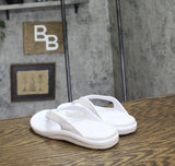 Totes Womens Everywear Solbounce Flip-Flops White 6M