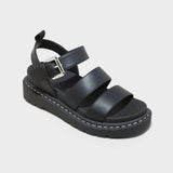 Wild Fable Women's Thalia Lug Slide Sandals 89529858 Black 10M