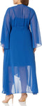 City Chic Women's Apparel Avenue Plus Size Maxi Fleetwood Dress Deep Blue 14W