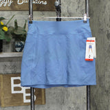 Skechers Womens Go Flex High Waist Skort 1473212 Blue Gray M