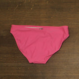 Tommy Hilfiger Womens Classic Full Coverage Bikini Bottom Dahlia Pink M